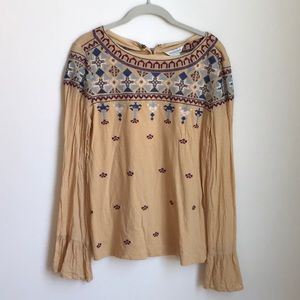 Sundance Embroidered Top Size S